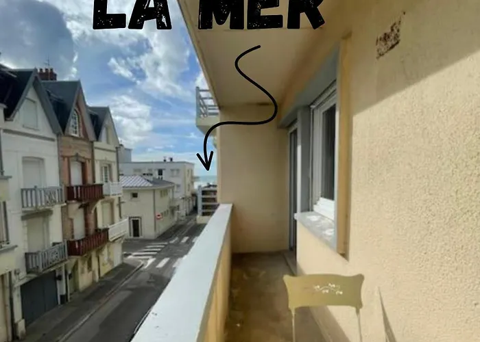Balcon - Vue Laterale Mer - 4 A 6 Pers - Lumineux