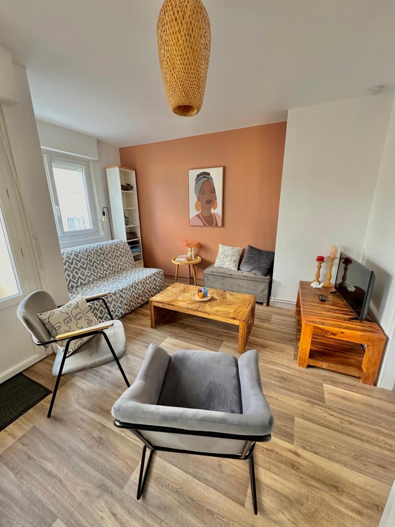 Balcon - Vue Laterale - 4 A 6 Pers - Lumineux Apartment